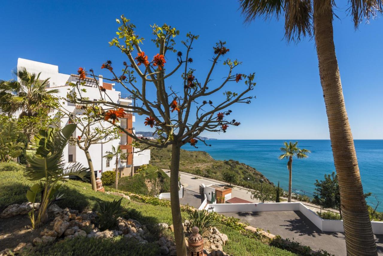 Apartamento 1 Dormitorio Vista Mar Lateral Torrox Kültér fotó